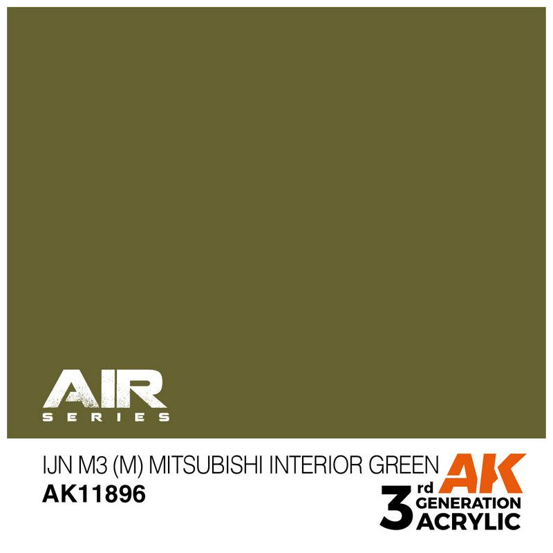 IJN M3 (M) Mitsubishi Interior Green