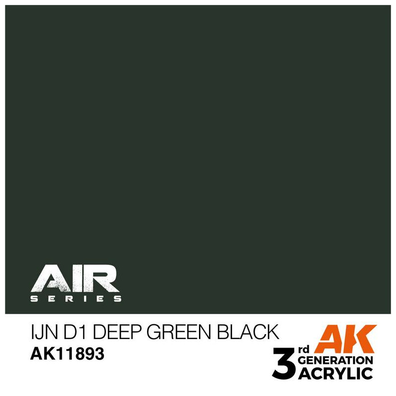 IJN D1 Deep Green Black