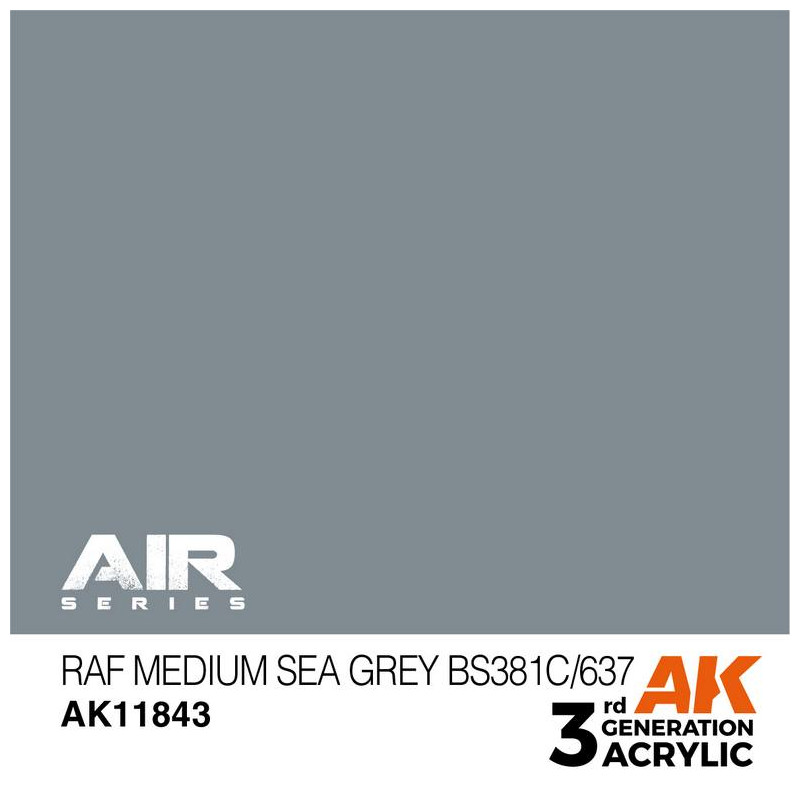 RAF Medium Sea Grey BS381C/637