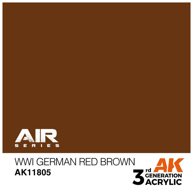 WWI German Red Brown