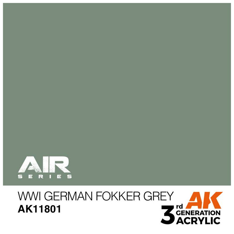 WWI German Fokker Grey