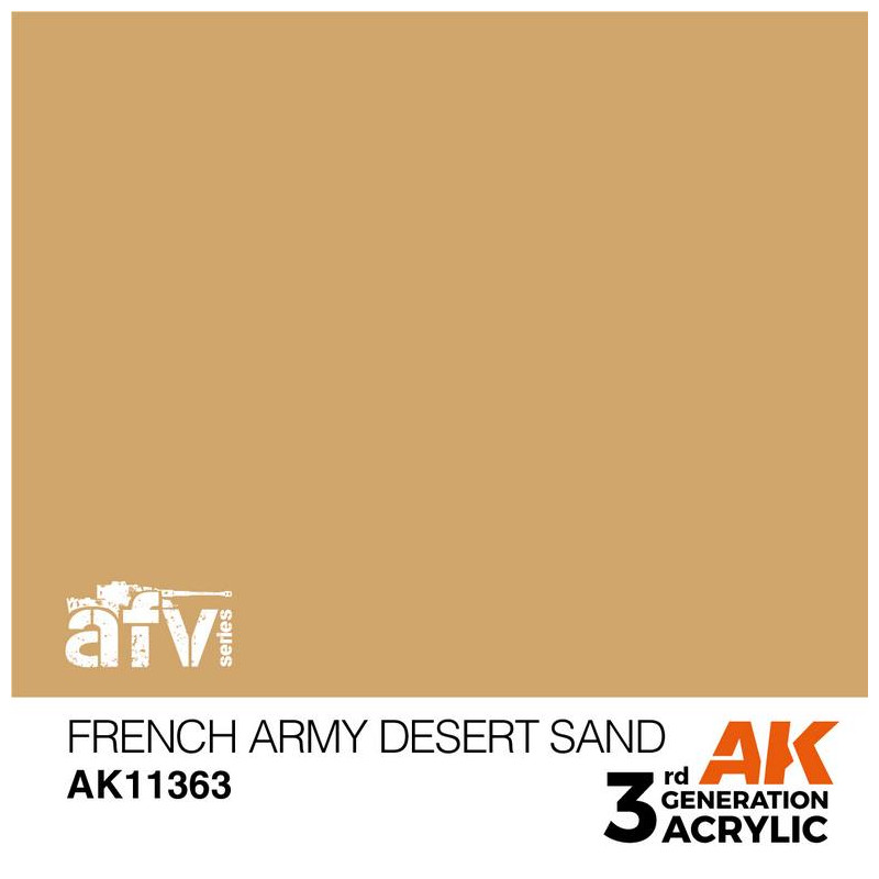 French Army Desert Sand