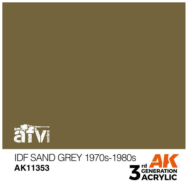 IDF Sand Grey 1970s-1980s