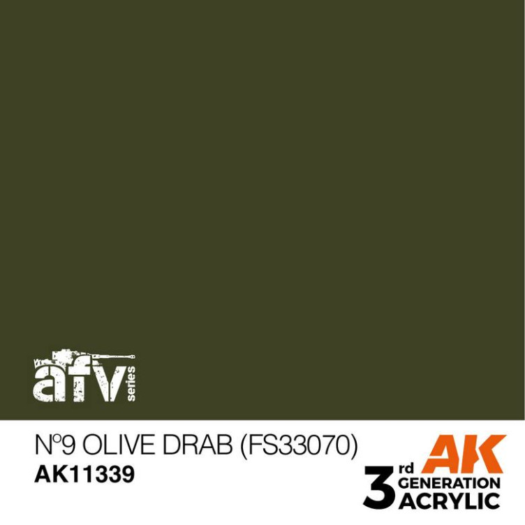 Nº9 Olive Drab (FS33070)