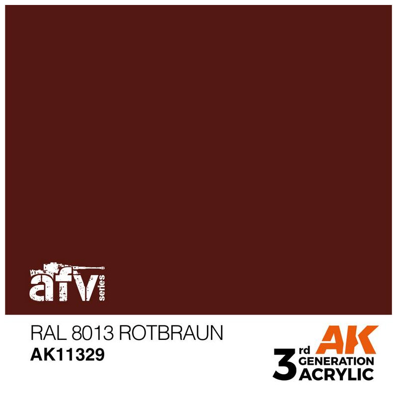 RAL 8013 Rotbraun