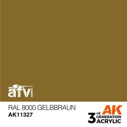 RAL 8000 Gelbbraun