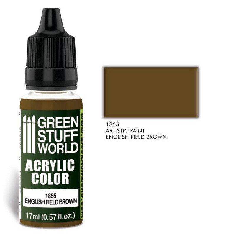 Acrylic Color English Field Brown