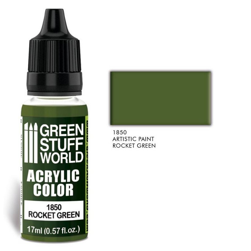 Acrylic Color Rocket Green