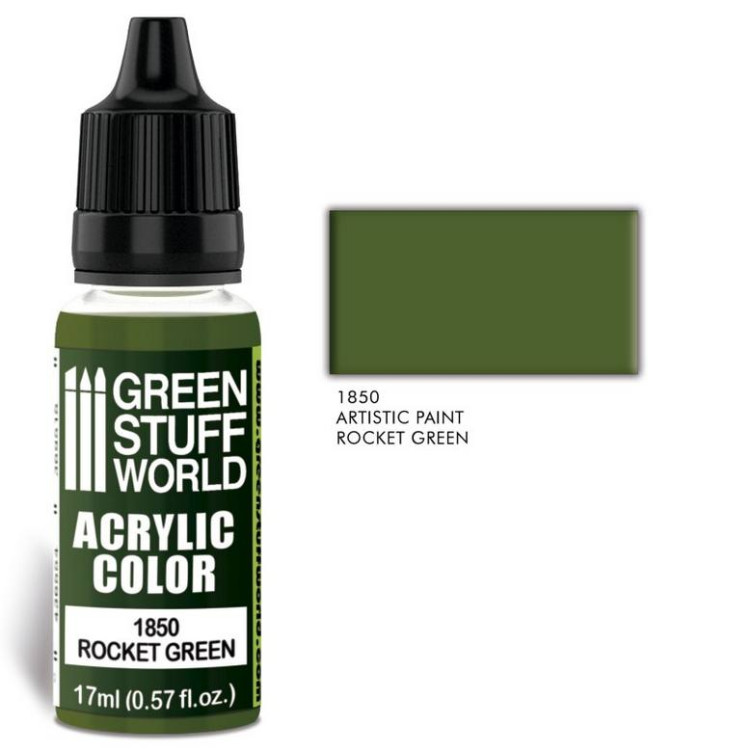 Acrylic Color Rocket Green