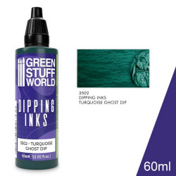 Pintura Dipping Ink 60 ml. Turquoise Ghost Dip