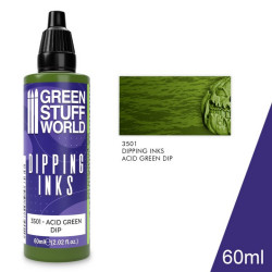 Pintura Dipping Ink 60 ml. Acid Green Dip