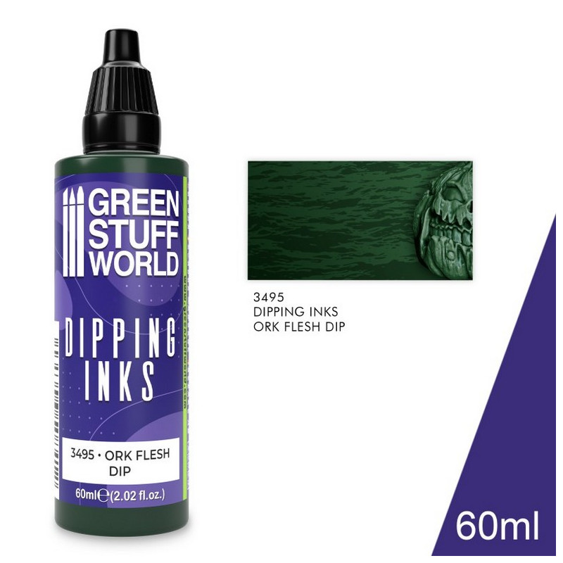 Pintura Dipping Ink 60 ml. Ork Flesh Dip