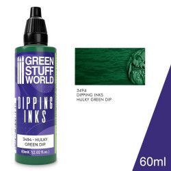 Pintura Dipping Ink 60 ml. Hulky Green Dip