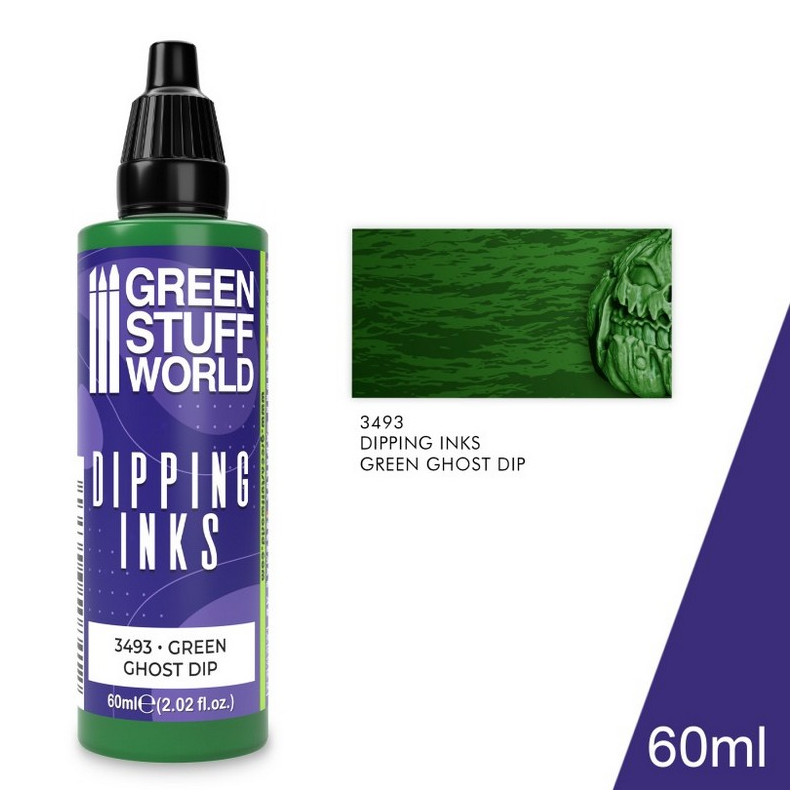 Pintura Dipping Ink 60 ml. Green Ghost Dip