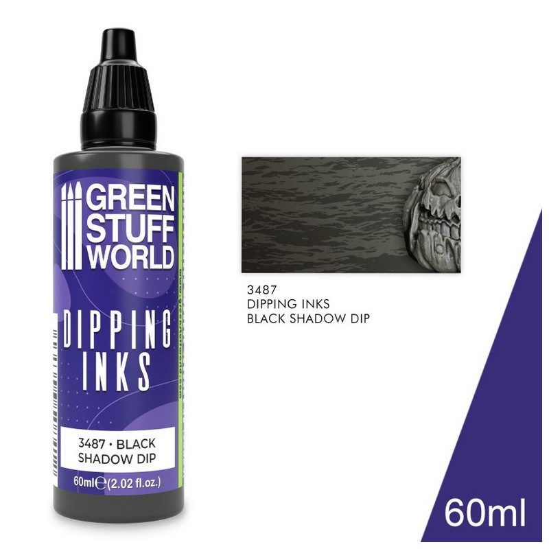 Pintura Dipping Ink 60 ml. Black Shadow Dip