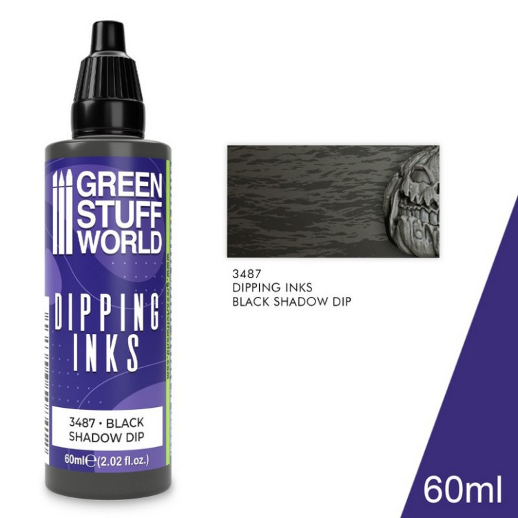 Pintura Dipping Ink 60 ml. Black Shadow Dip