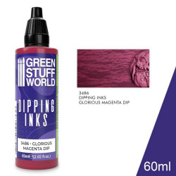 Pintura Dipping Ink 60 ml. Glorious Magenta Dip