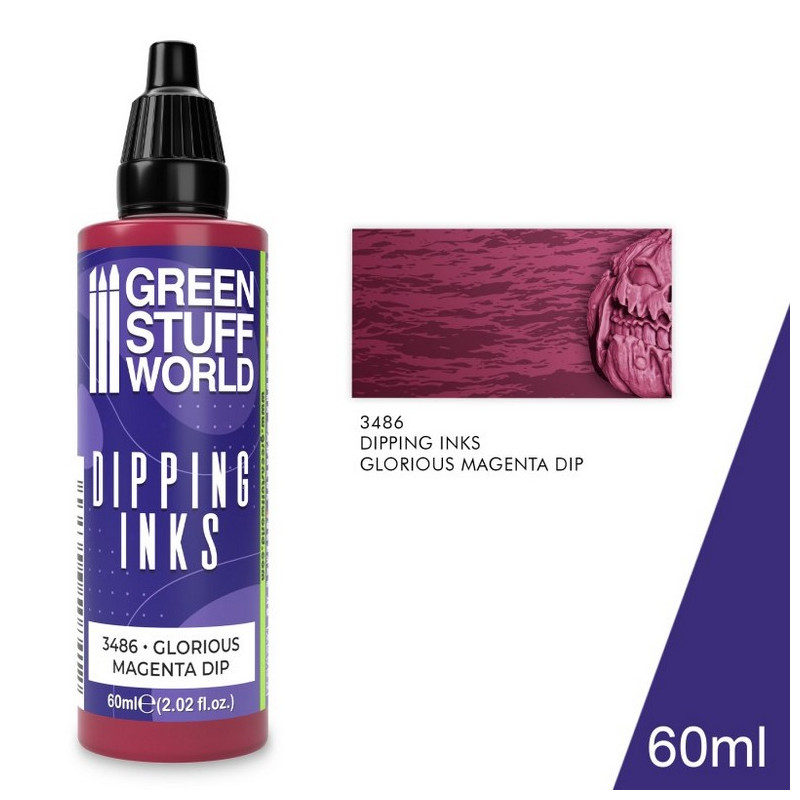 Pintura Dipping Ink 60 ml. Glorious Magenta Dip