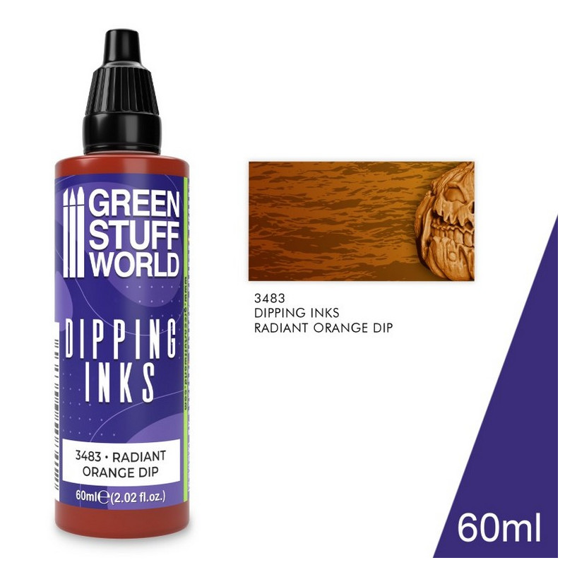 Pintura Dipping Ink 60 ml. Radiant Orange Dip