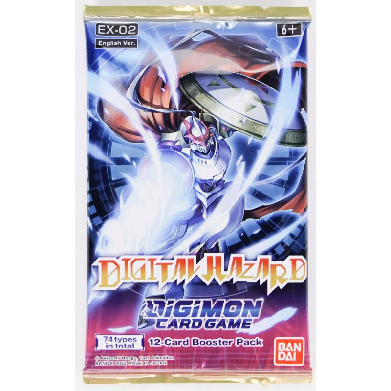 Digimon TCG Digital Hazard EX02 Booster Box (inglés)