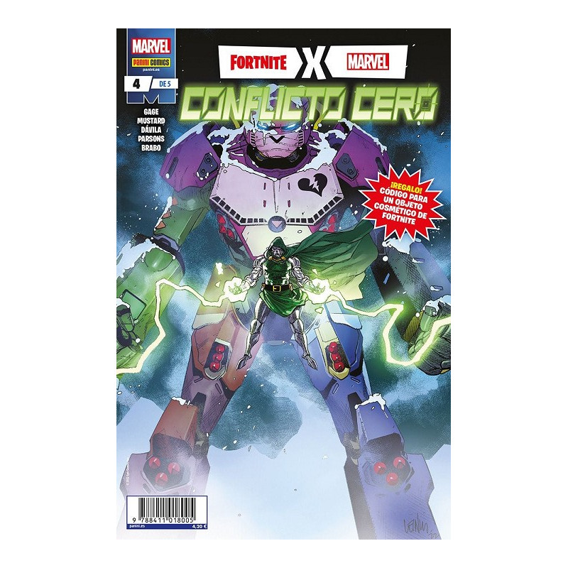 Marvel/Fortnite Conflicto Cero 04 de 05