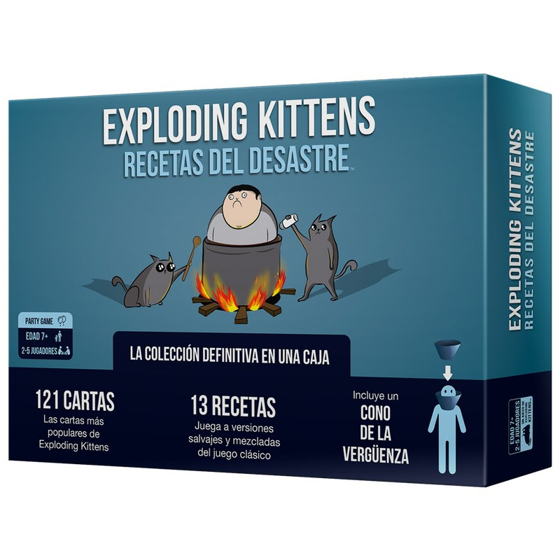 Exploding Kittens Recetas del Desastre