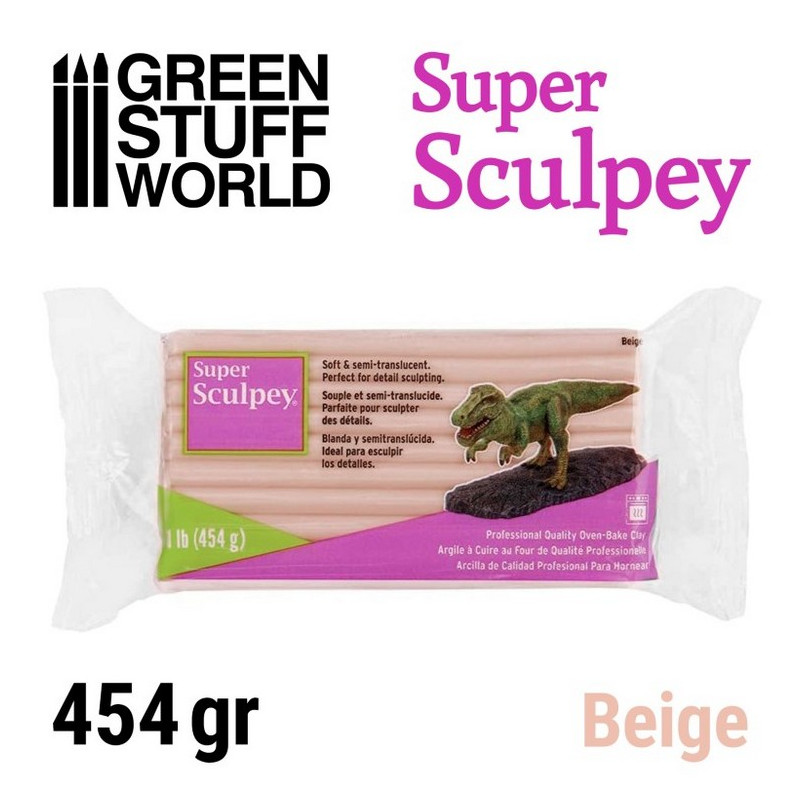 Super Sculpey Beige 454 gr.