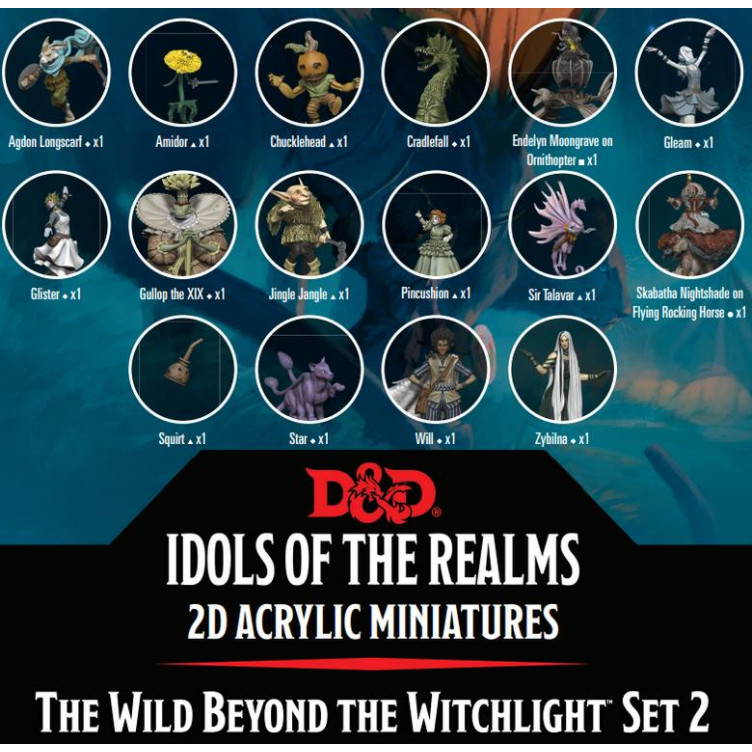 D&D Idols of the Realms: Beyond Witchlight 2D Set 2