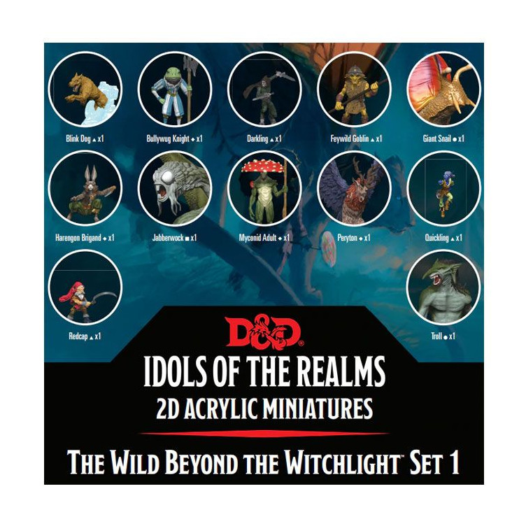 D&D Idols of the Realms: Beyond Witchlight 2D Set 1