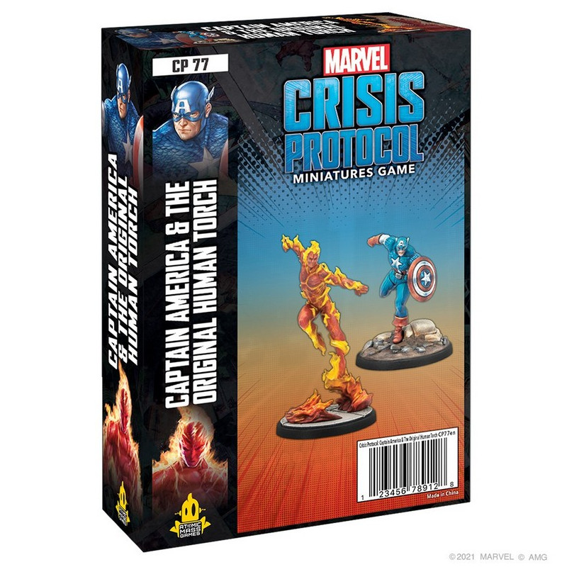 Crisis Protocol: Captain America & the Original Human Torch