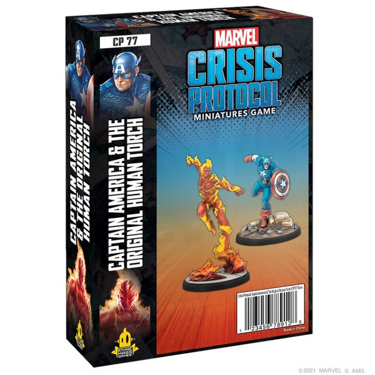 Crisis Protocol: Captain America & the Original Human Torch