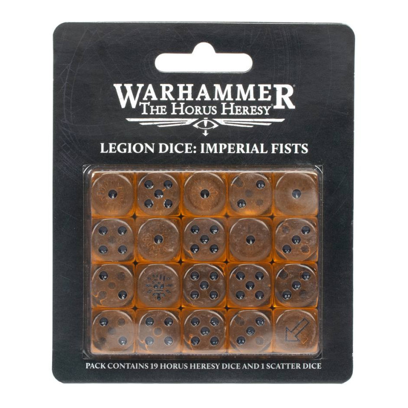 Horus Heresy: Imprial Fist Legion Dice