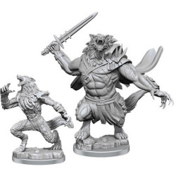 Magic: The Gathering Unpainted Miniatures - Arlinn Kord & Tovola