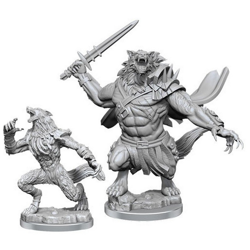 Magic: The Gathering Unpainted Miniatures - Arlinn Kord & Tovola