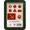 Soviet Red Banner Gaming Set (x20 Tokens, x2 Objectives, x16 Dic