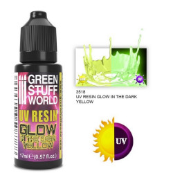 Resina Ultravioleta Amarillo - GLOW 17ml