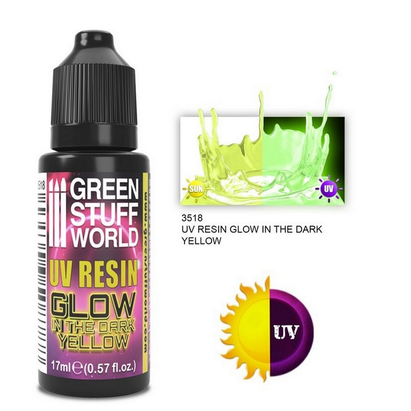 Resina Ultravioleta Amarillo - GLOW 17ml