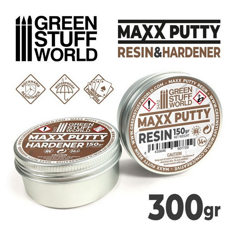 Masilla MAXX PUTTY 300gr