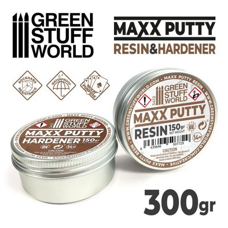 Masilla MAXX PUTTY 300gr