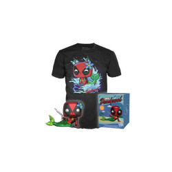 Set Figura POP & Tee Deadpool Playtime Mermaid L