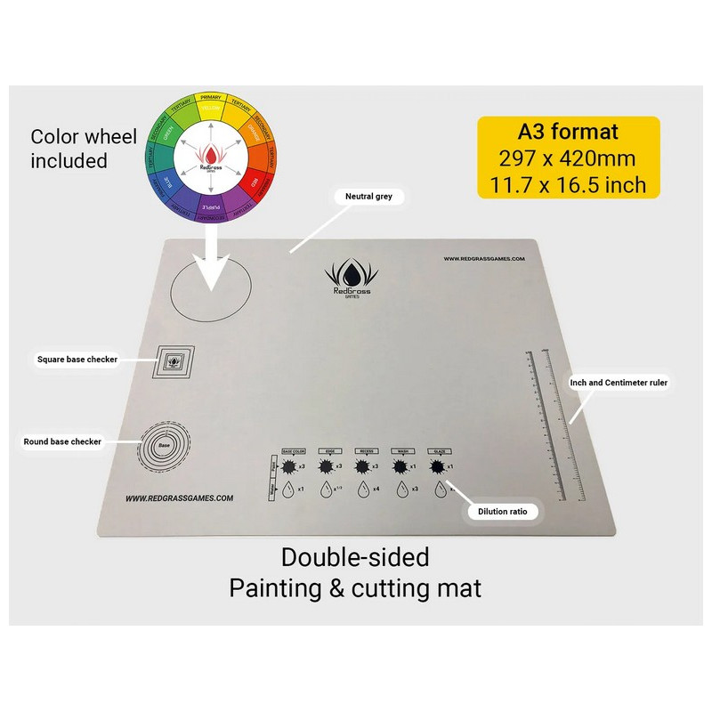 RGG Painting Mat A3 - Cut Resistant