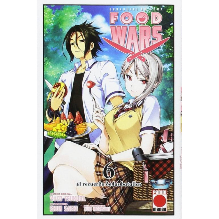 Food Wars N6 el Recuerdo de las Batallas