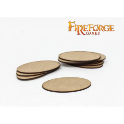 Oval Bases 75x42mm (12pcs.)