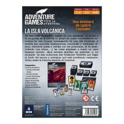 Adventure games: La Isla volcánica