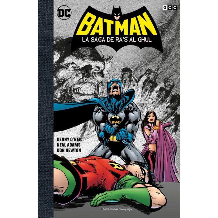 Batman: La saga de Ra's al Ghul - Edición Deluxe en blanco y neg