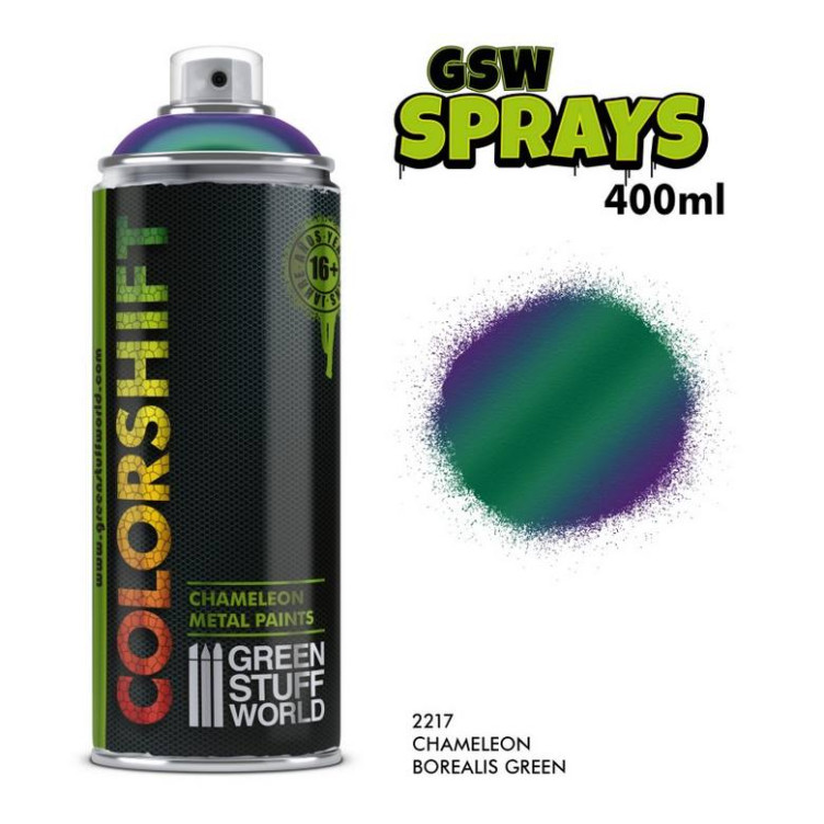 Spray Camaleon Borealis Green 400ml