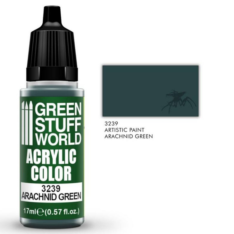 Acrylic Color Arachnid Green