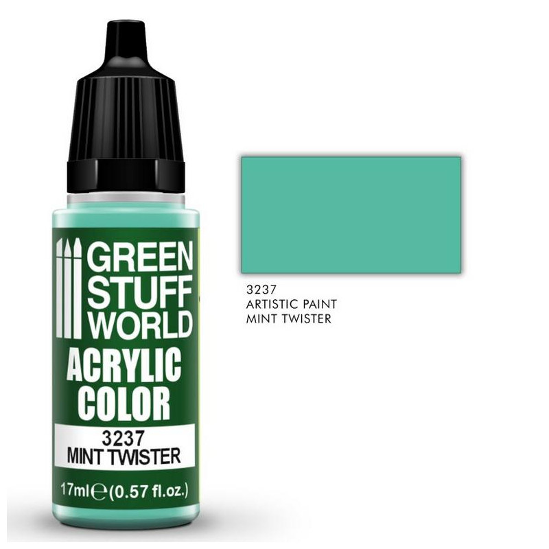 Acrylic Color Mint Twister