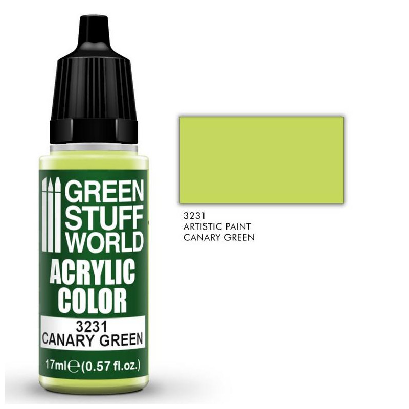 Acrylic Color Canary Green