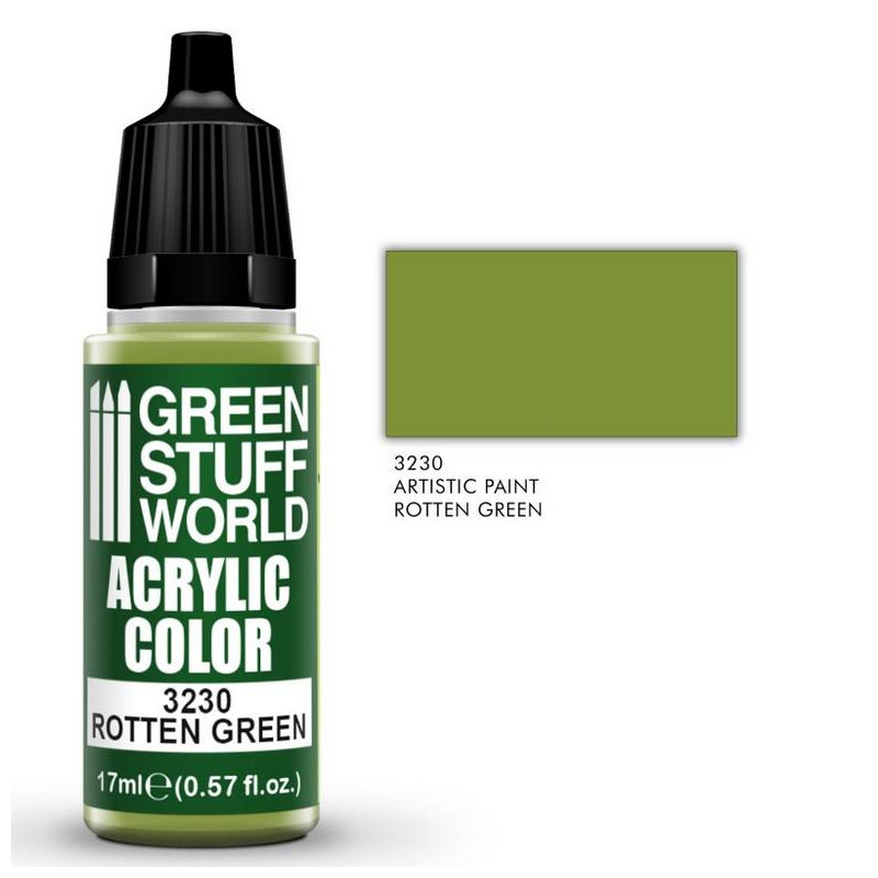 Acrylic Color Rotten Green